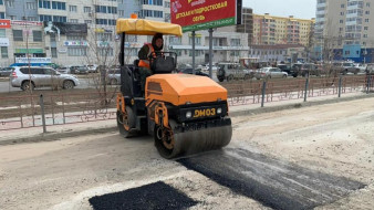 В Якутске проведут ямочный ремонт 20 тысяч кв. метров дорожного полотна