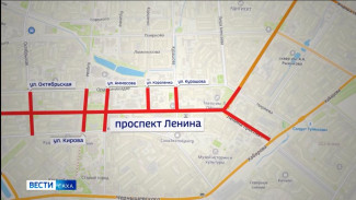 В Якутске временно ограничено движение на время проведения полумарафона "Забег единства"