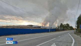 В Якутске на городском мусорном полигоне полностью ликвидировали последствия пожара